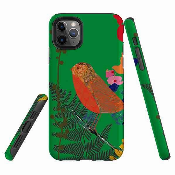 Daily Grip Durable Accessory iPhone Tough Case - Forest Robin By Tiffany Lynch