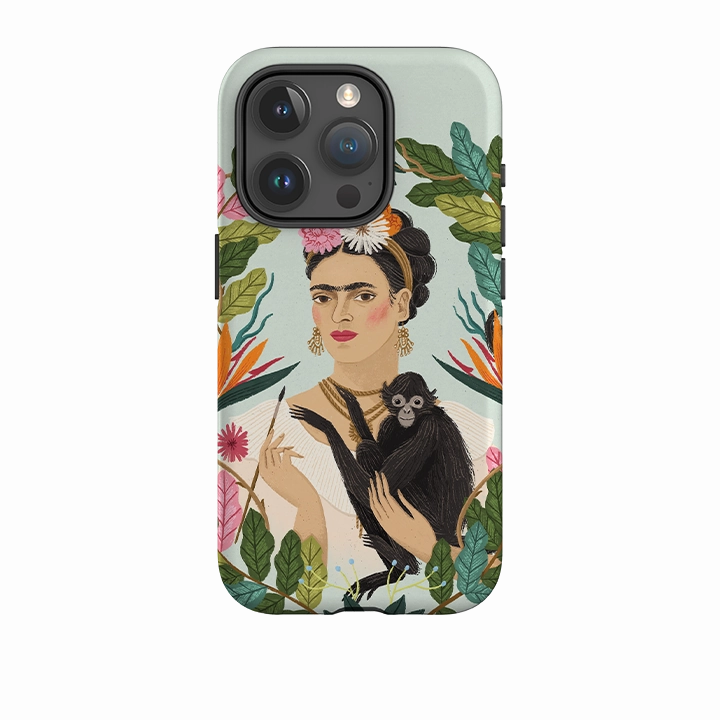 Comfort Fit iPhone Tough Case - Frida Kahlo By Meghann Rader