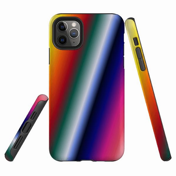 Durable Surface Slim Protection iPhone Tough Case - Front Sequence By Kitty Joseph