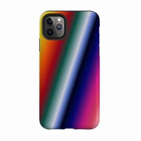 iPhone Tough Case - Front Sequence By Kitty Joseph Smooth Look Texture Protective Form Fit