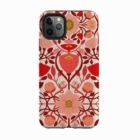 Minimal Style iPhone Tough Case - Full Bloom By Nina Pace