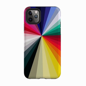 Ultra light Compact Shell iPhone Tough Case - Full Spectrum By Kitty Joseph