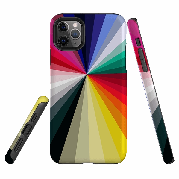 Luxury Feel Compact Texture iPhone Tough Case - Full Spectrum By Kitty Joseph