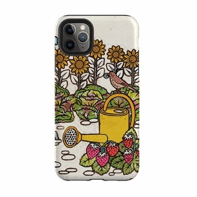 iPhone Tough Case - Garden 1 By Amelia Bowman Resistant Layer