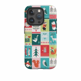 iPhone Tough Case - Geo By Ali Brookes Clear Pattern