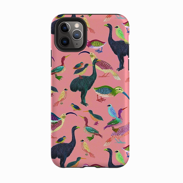 iPhone Tough Case - Get Off My Beak By Katherine Quinn Vivid Texture
