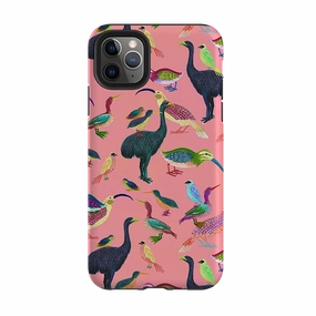 iPhone Tough Case - Get Off My Beak By Katherine Quinn Artistic Design Outdoor Protection