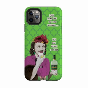 iPhone Tough Case - Gin By Clare Jordan Elegant Craft