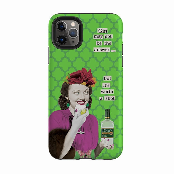 iPhone Tough Case - Gin By Clare Jordan Elegant Craft