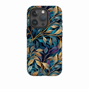 iPhone Tough Case - Golden Leaves Comfort Accessory