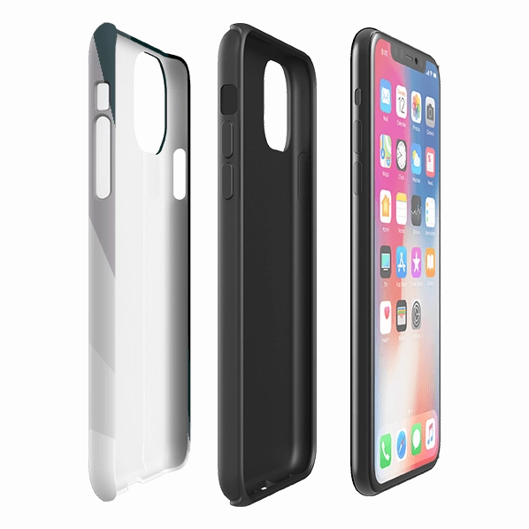 Vivid Surface Classic Finish iPhone Tough Case - Granite Fan By Kitty Joseph