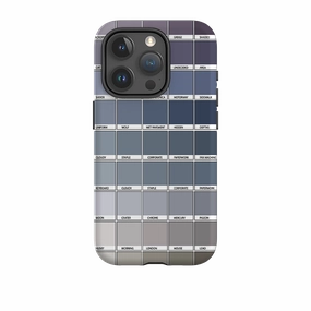 Printed Artwork iPhone Tough Case - Grey Chromology By Kitty Joseph