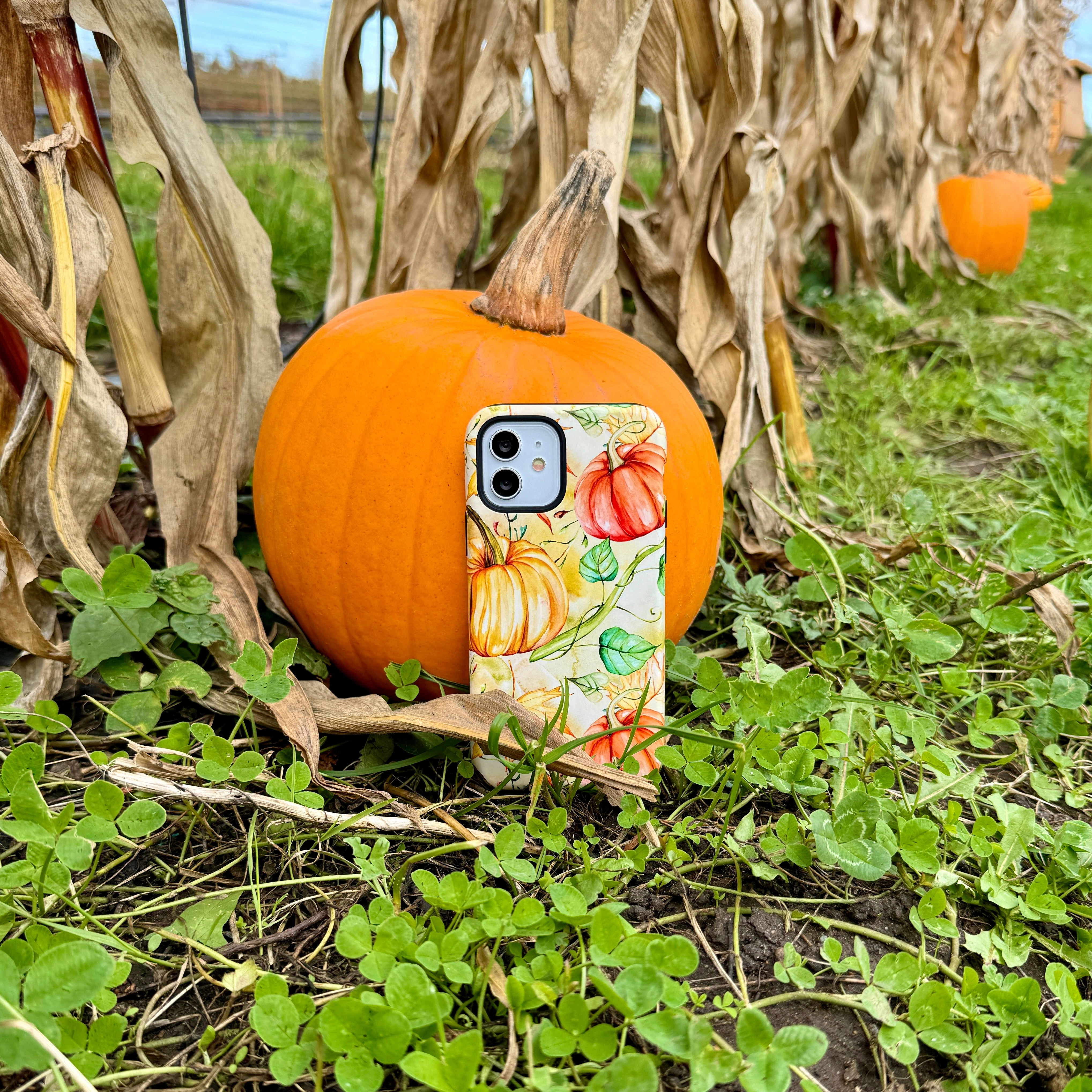 Lightweight Feel Premium Texture Layer iPhone Tough Case - Hallow