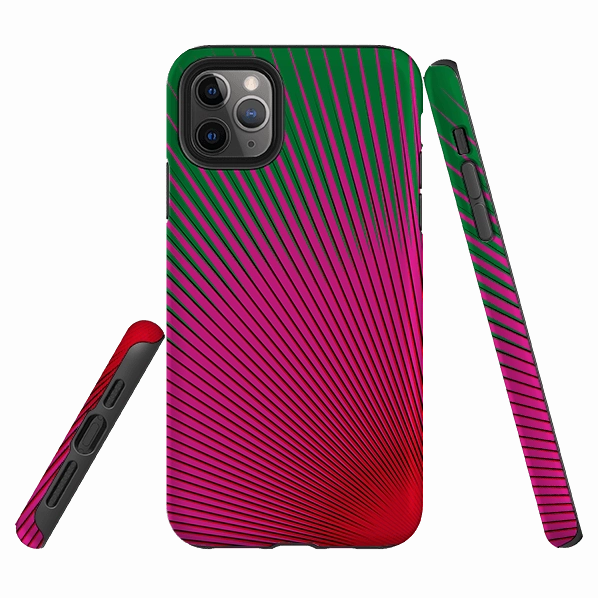 iPhone Tough Case - Halos Cactus By Kitty Joseph Hybrid Build Smooth Look