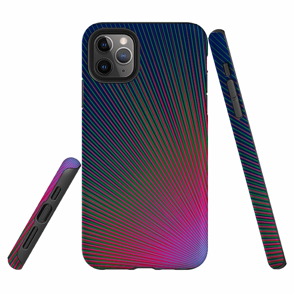 Refined Texture iPhone Tough Case - Halos Star By Kitty Joseph