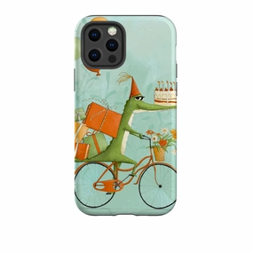 Gloss Finish Design iPhone Tough Case - Happy Croc By Maja Lindberg