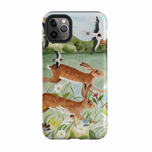iPhone Tough Case - Hares By Bex Parkin Everyday Protection
