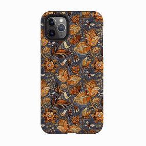 Hybrid Form iPhone Tough Case - Hidcote Pattern
