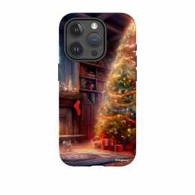 Matte Coating Finish iPhone Tough Case - Holly Jolly Christmas II