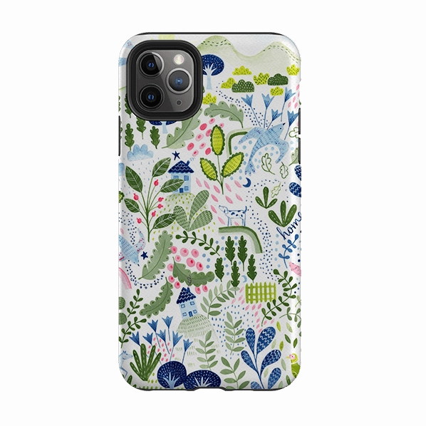 Light Build Rugged Build iPhone Tough Case - Home By Bex Parkin