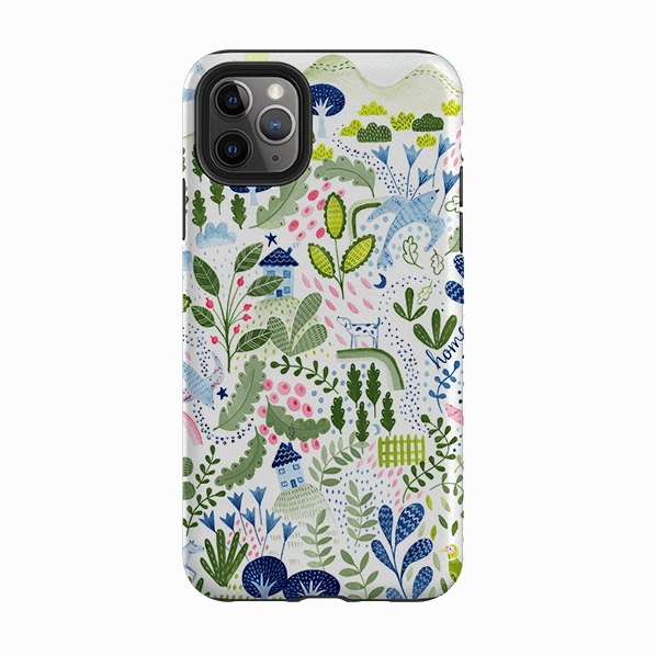 iPhone Tough Case - Home By Bex Parkin Comfort touch Smooth Fit