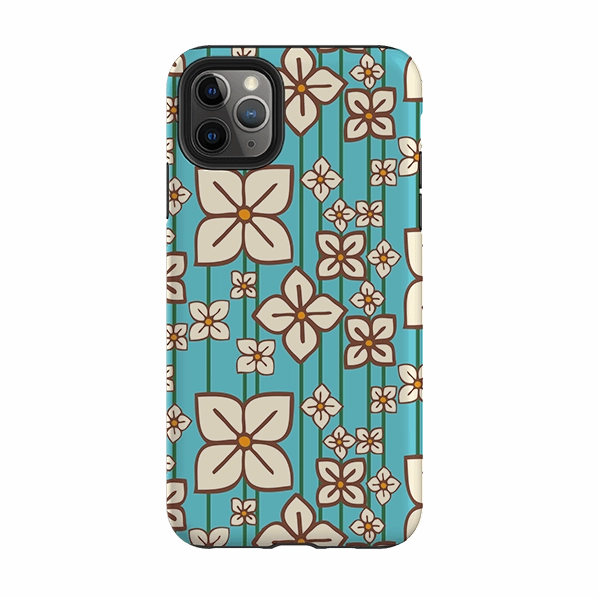 iPhone Tough Case - Hydrangea By Amelia Bowman Resistant Layer