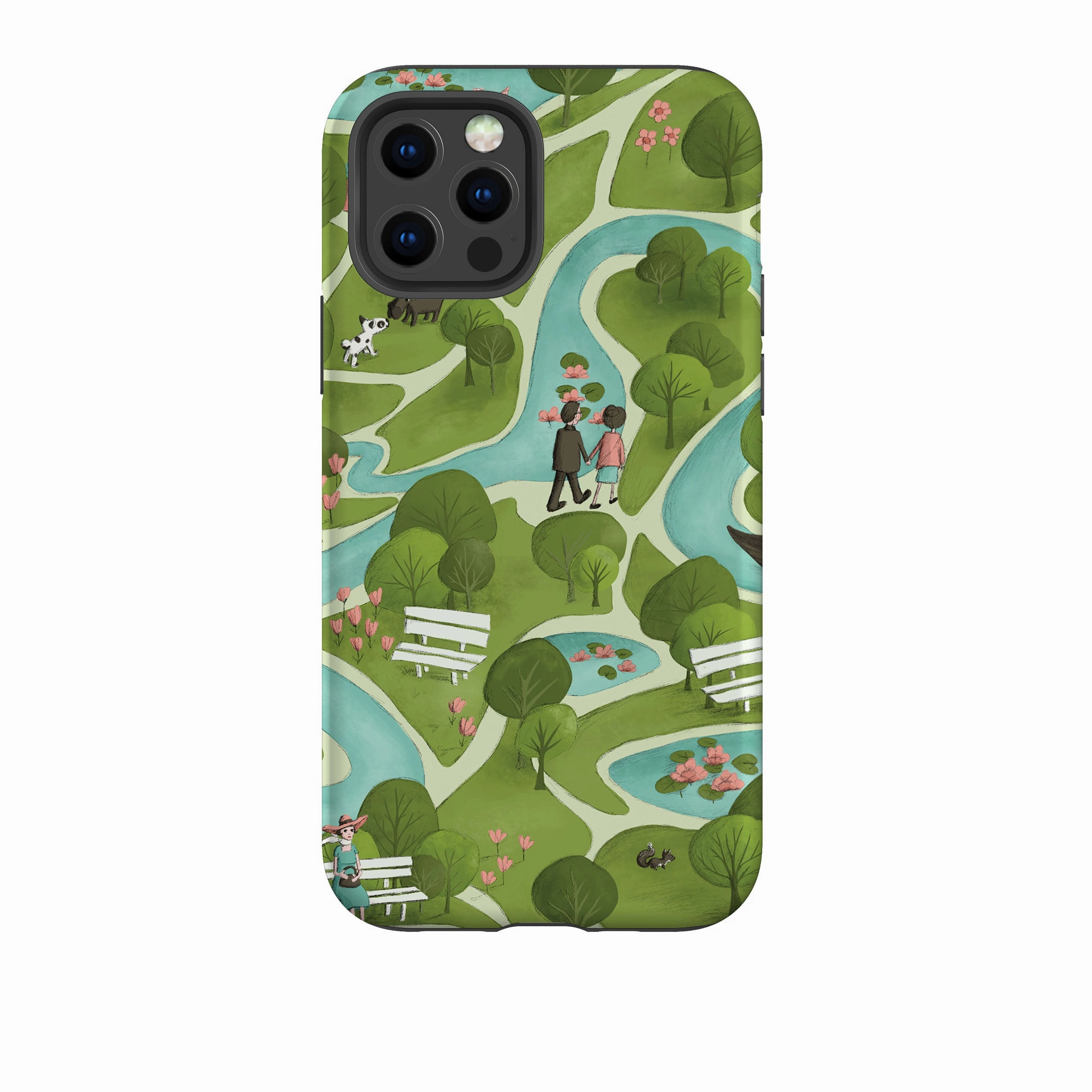iPhone Tough Case - In the Park By Maja Lindberg Universal Design