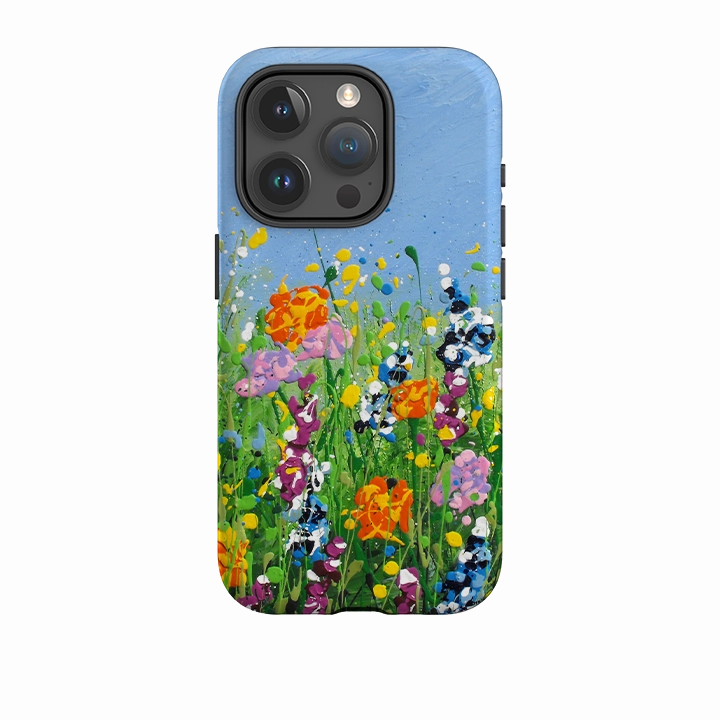 Compact Design iPhone Tough Case - Joy Filled Spring By Linda Calvert Jacobson