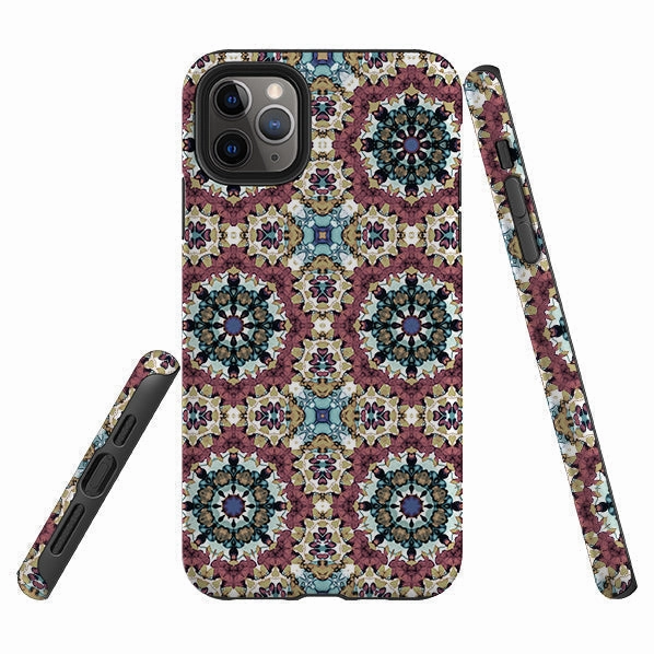 Vivid Detail Texture Soft Grip iPhone Tough Case - Kerrville Folk