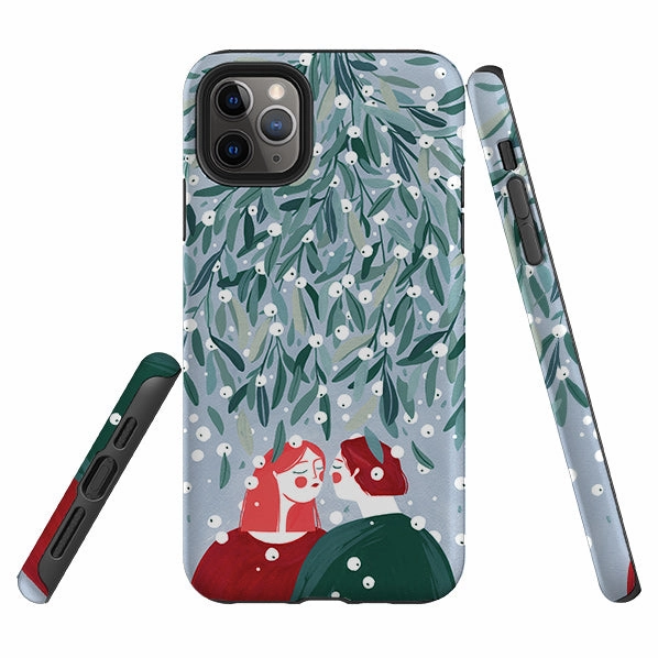 iPhone Tough Case - Kiss Me By Madalina Andronic Premium Shield Matte Texture Layer