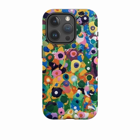 Hybrid Texture Layer Soft Grip Layer iPhone Tough Case - Kisses By Linda Calvert Jacobson