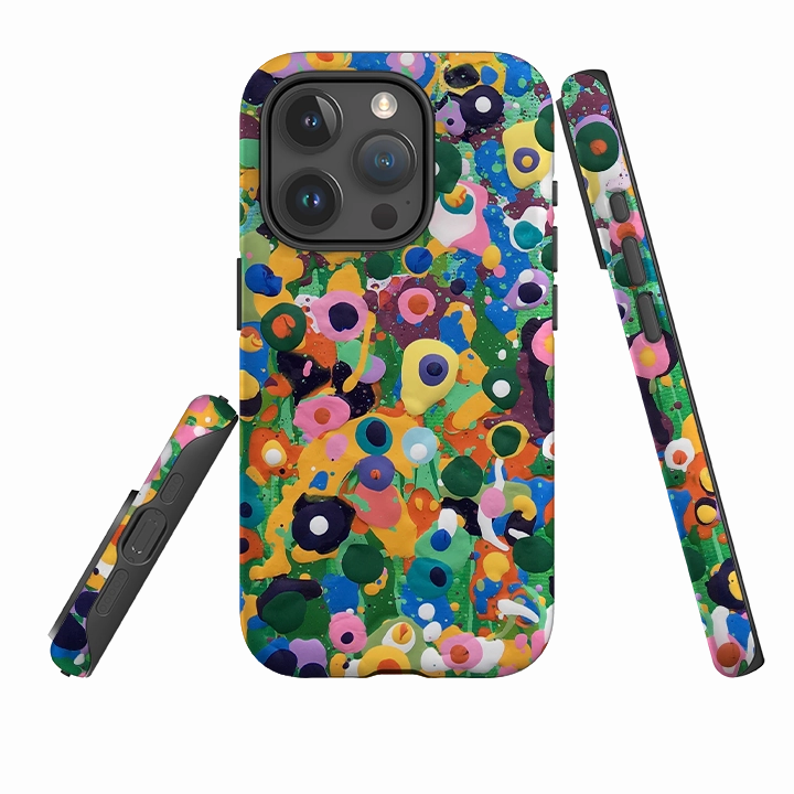 iPhone Tough Case - Kisses By Linda Calvert Jacobson Light Design Fashion Look