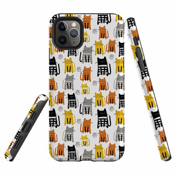 Soft Shape Light Edge iPhone Tough Case - Kit-Kat