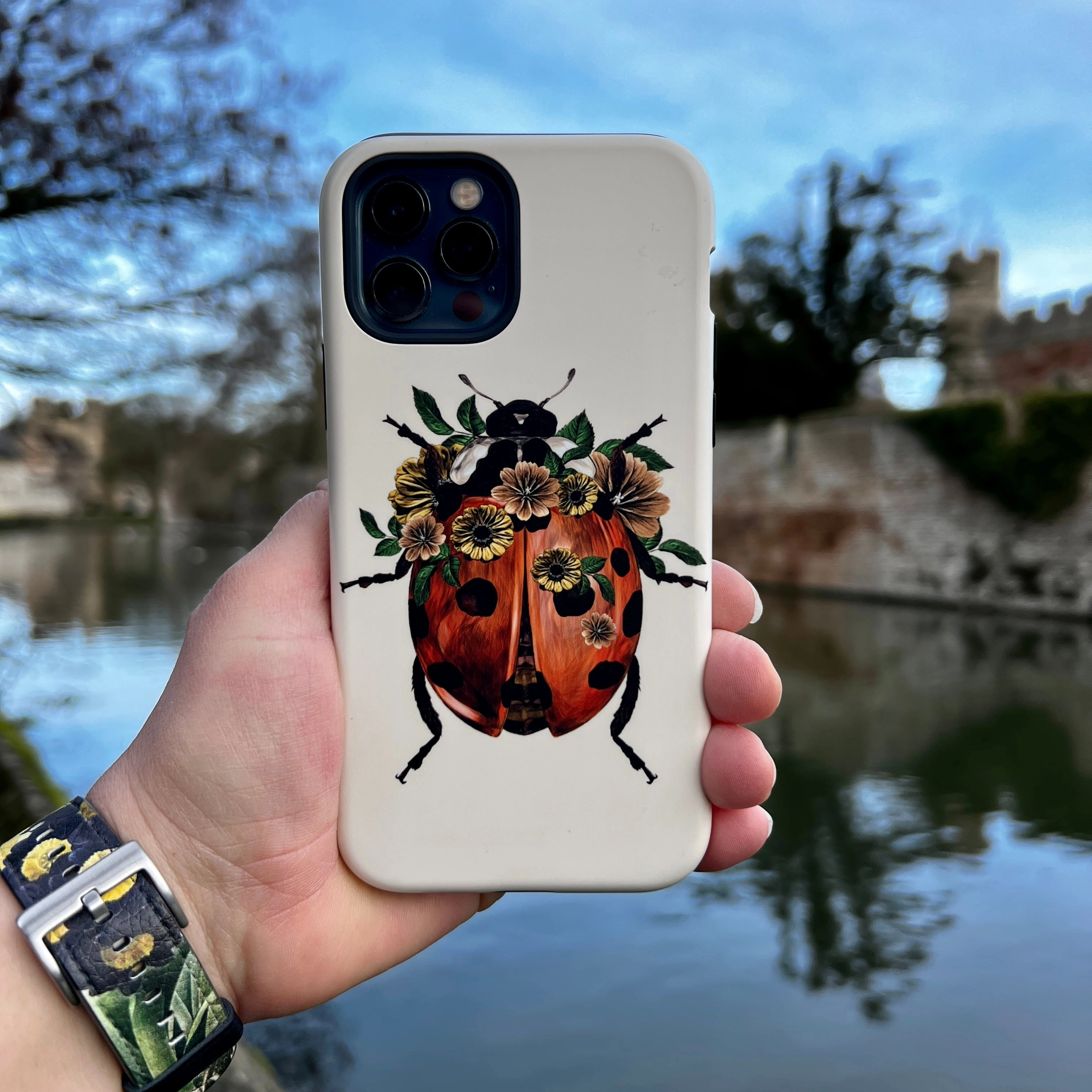 iPhone Tough Case - Ladybug Durable Design