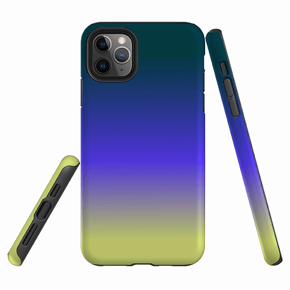 Protective Pattern Texture Premium Build Layer iPhone Tough Case - Lavender Haze By Kitty Joseph