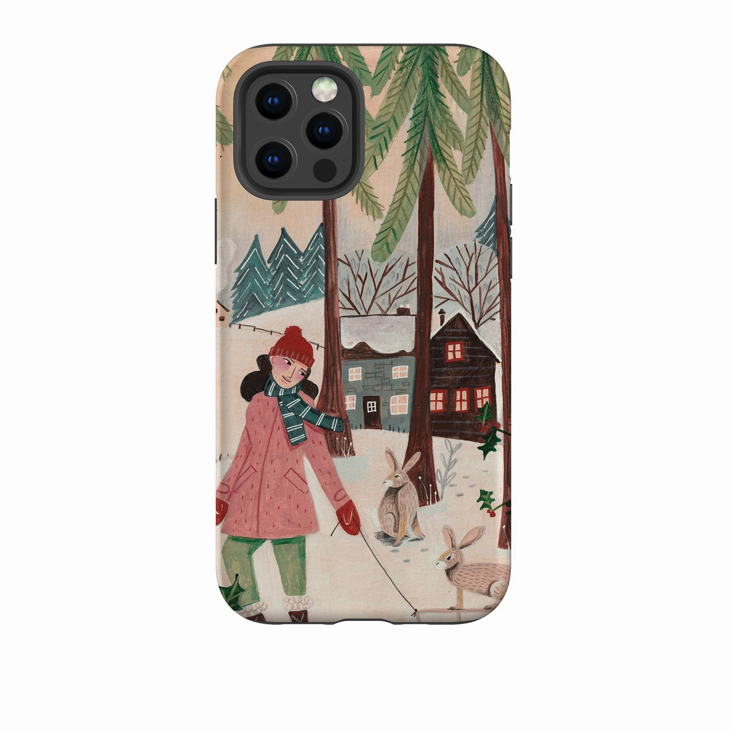 Minimal Pattern Luxury Pattern iPhone Tough Case - Lets Go By Caroline Bonne Muller