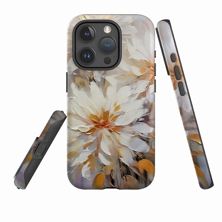Soft Material Fashion Choice iPhone Tough Case - Linden Floral VI