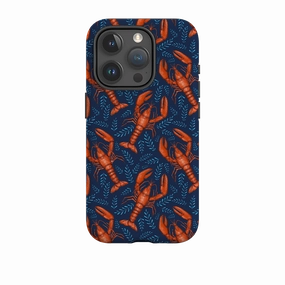 Heat dissipation iPhone Tough Case - Lobster II By Catherine Rowe