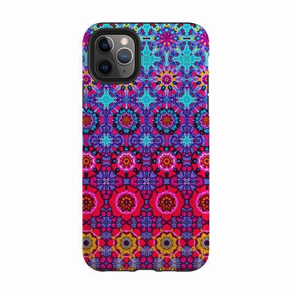 Gloss Surface Layer Durable structure iPhone Tough Case - Long Beach Blues