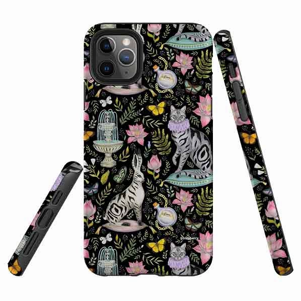 iPhone Tough Case - Lotus Garden By Catherine Rowe Light Design Grip Control