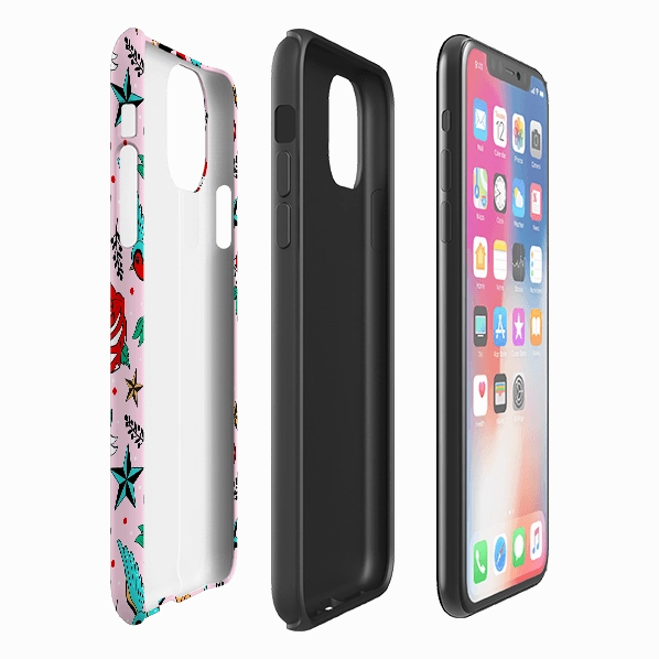 iPhone Tough Case - Love Case By Suzy Taylor Modern Function