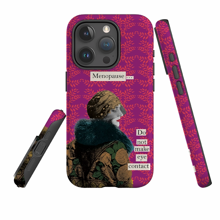 Shock Guard iPhone Tough Case - Menopause By Clare Jordan