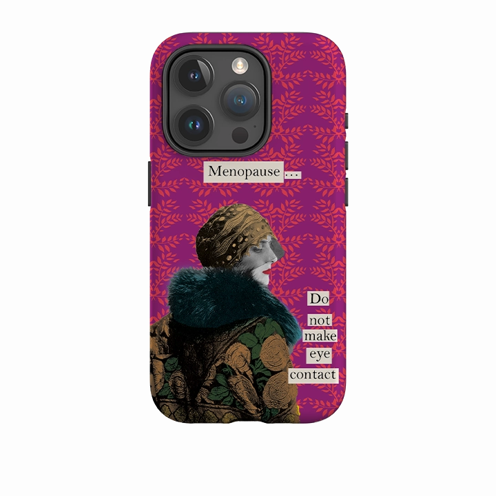 iPhone Tough Case - Menopause By Clare Jordan Scratch Guard