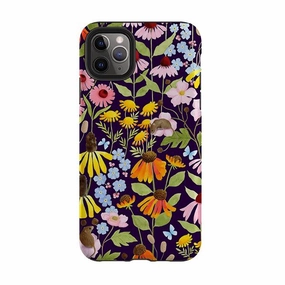 iPhone Tough Case - Mice And Wildflowers By Bex Parkin Durable Shape Modern Grip