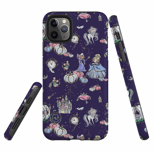 Stylish Detail Layer iPhone Tough Case - Midnight