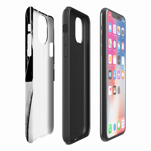 iPhone Tough Case - Midnight Walk By Natasha Newton Clear Texture