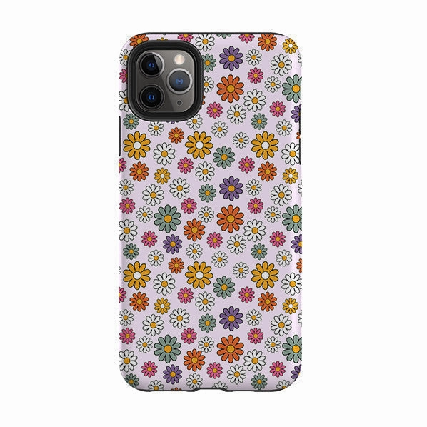 Shock Resistant iPhone Tough Case - Mixed Daisies