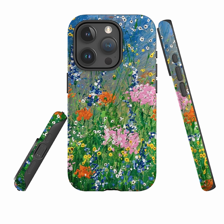 Hard Plastic iPhone Tough Case - Nature's Blessings By Linda Calvert Jacobson