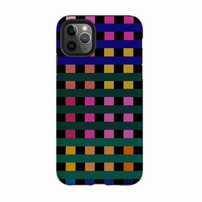 Outdoor Protection iPhone Tough Case - Newton Check By Kitty Joseph