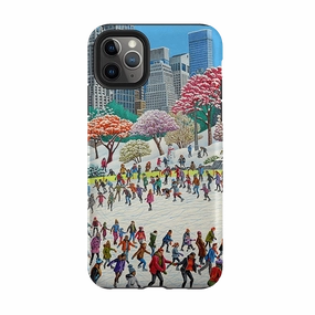 Refined Edge Eco Friendly iPhone Tough Case - Newyork Skaters By Philip Hood